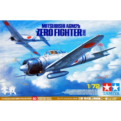 1/72 Tamiya Mitsubishi A6M2b Zero Fighter 60780
