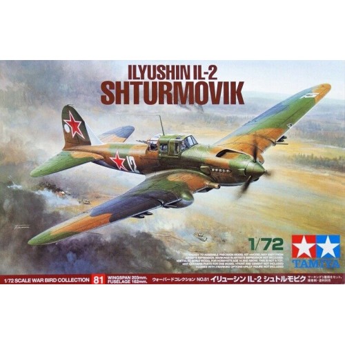 1/72 Tamiya Russian Ilyushin IL-2 Shturmovik 60781