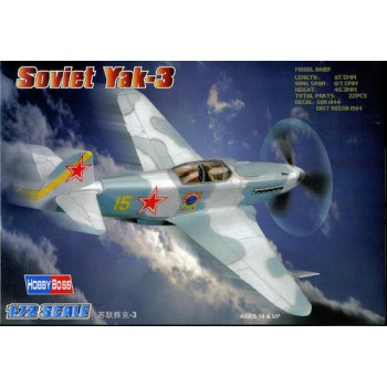 1/72 Hobbyboss Yak-3 80255