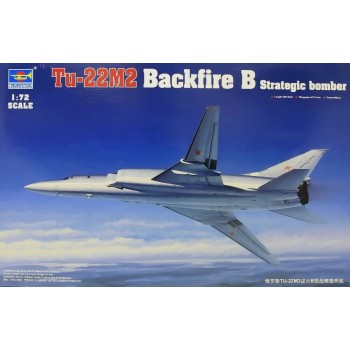 1/72 Trumpeter Tu-22M2 Backfire B Strategic Bomber 01655
