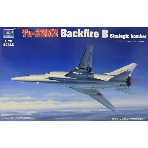 1/72 Trumpeter Tu-22M2 Backfire B Strategic Bomber 01655