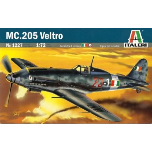 1/72 Italeri Italian Macchi MC.205 Veltro 1227