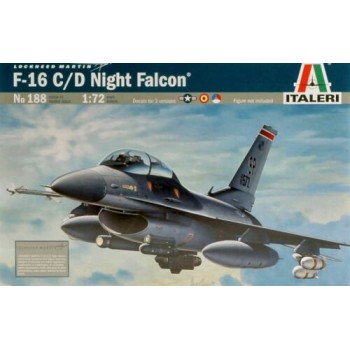 1/72 Italeri F-16 C/D Night Falcon 0188