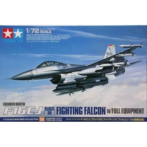 1/72 Tamiya F-16 CJ Fighting Falcon Block 50 60788