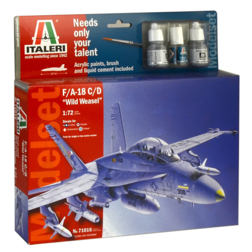 1/72 Italeri F/A-18 C/D Wild Weasel 71016