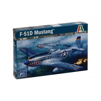 1/72 Italeri WWII US F-51D Mustang 0086
