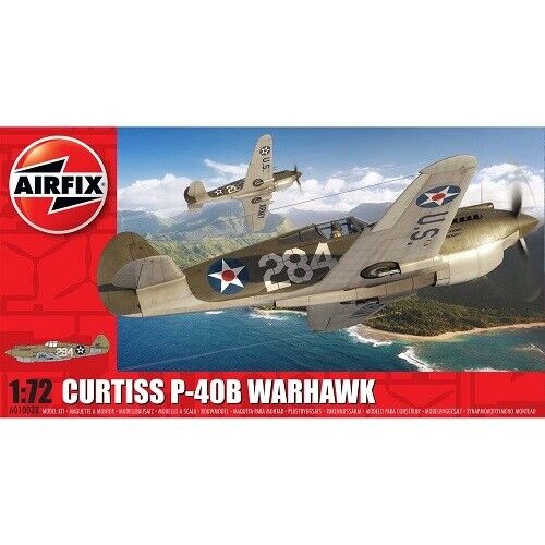 1/72 Airfix Curtiss P-40B Warhawk A01003B 
