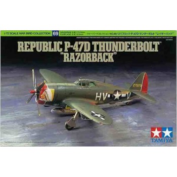1/72 Tamiya P-47D Thunderbolt Razorback 60769 