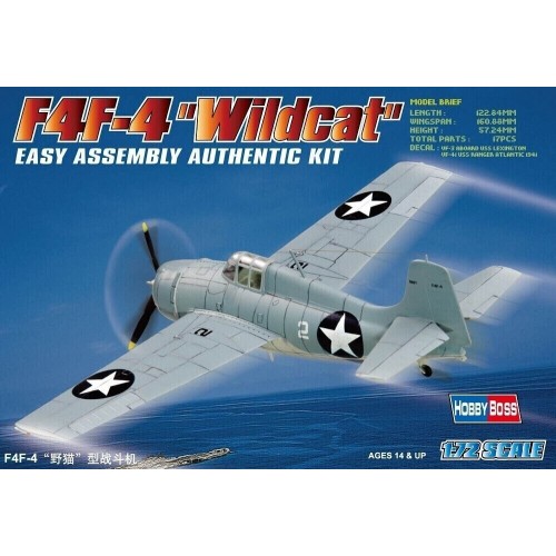 1/72 Hobbyboss F4F-4 Wildcat 80220