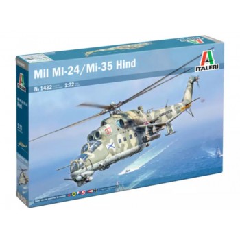 1/72 Italeri Mil Mi-24/Mi-35 Hind Helicopter 1432