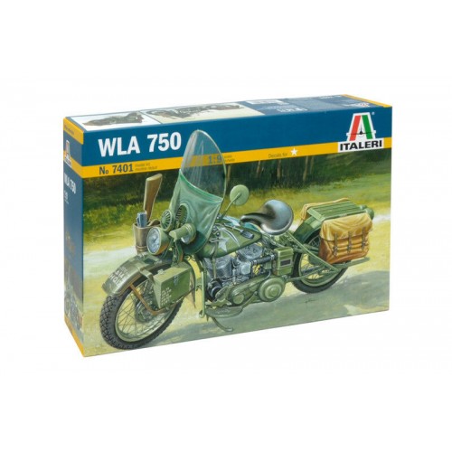 1/9 Italeri US Military Motorcycle  Wla 750 7401