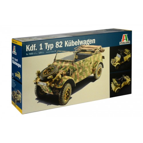 1/9 Italeri  Kdf. 1 Typ 82 Kübelwagen 7405