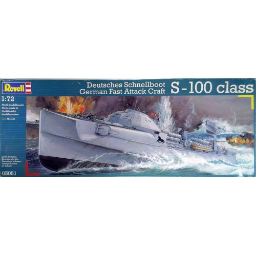 1/72 Revell S-100 Class German Speedboat 05051