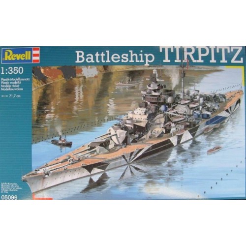 1/350 Revell Battleship Tirpitz 05096
