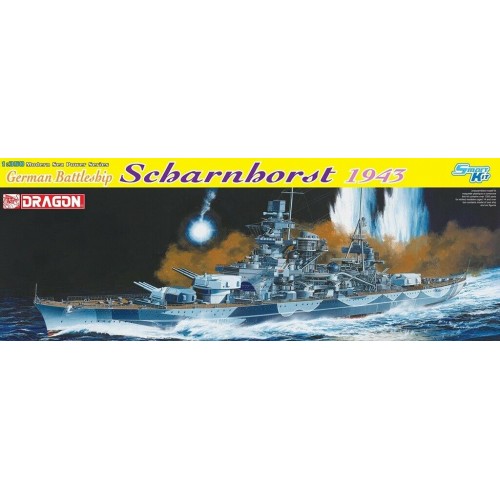 1/350 Dragon German Battleship Scharnhorst 1943 1040