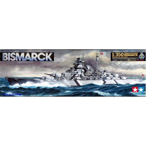 1/350 Tamiya German Navy battleship Bismarck 78013