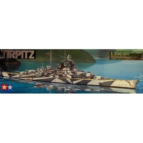 1/350 Tamiya German Tirpitz Battleship 78015