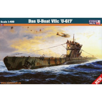 1/400 Mistercraft Das U-boat VIIc U-617 D209