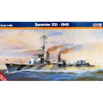 1/400 Mistercraft Zerstroer Z-31 1942 G055