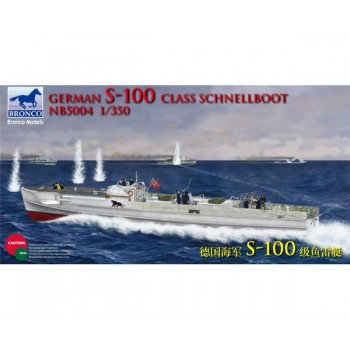 1/350 Bronco German S-100 Class Schnellboot NB5004 