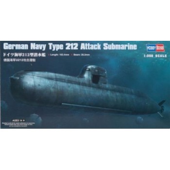 1/350 Hobby Boss German Navy Type 212 Attack Submarine 83527 