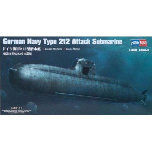 1/350 Hobby Boss German Navy Type 212 Attack Submarine 83527 