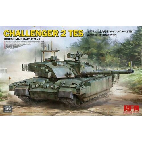 1/35 RyeField British Main Battle Tank CHALLENGER 2 TES RFM5039 