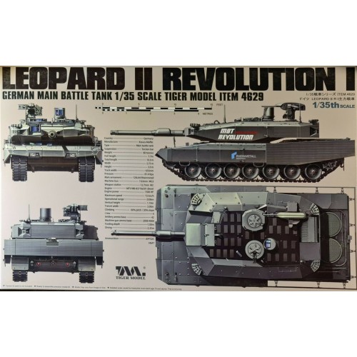 1/35 Tiger Models German Leopard 2 Revolution I-Demonstrator Kit TM4629