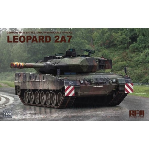 1/35 Ryefield Leopard 2A7 w/Workable Tracks 5108