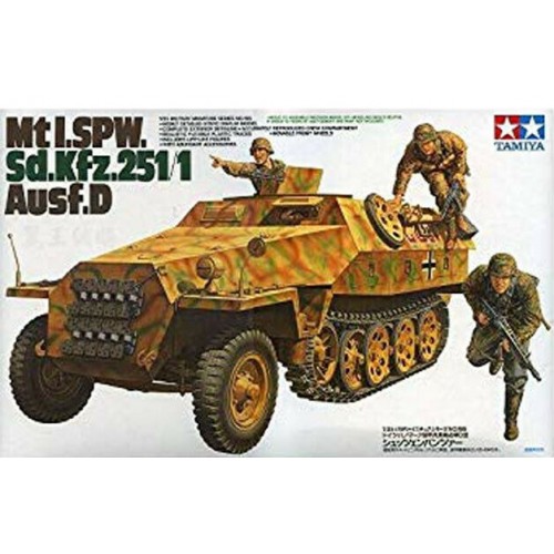 1/35 Tamiya German Mtl.SPW.Sd.Kfz.251/1 Ausf.D Halftruck 35195 