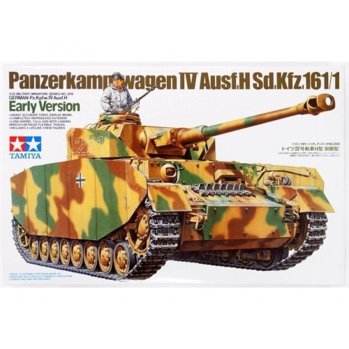 1/32 Tamiya German Panzerkampfwagen IV Ausf.H Early Version - 1 figure 35209