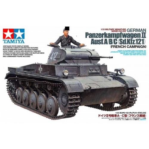 1/35 German Panzerkampfwagen II Ausf.A/B/C (Sonderkraftfahrzeug 121) (French Campaign) 35292