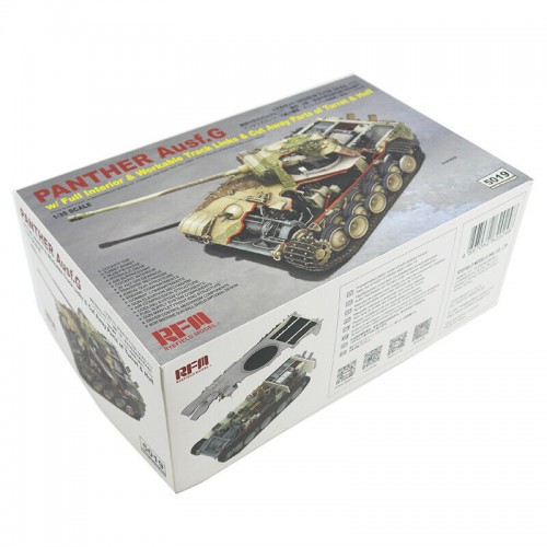 1/35 Rye Field Panther Ausf.G with full interior & cut away parts RFM5019