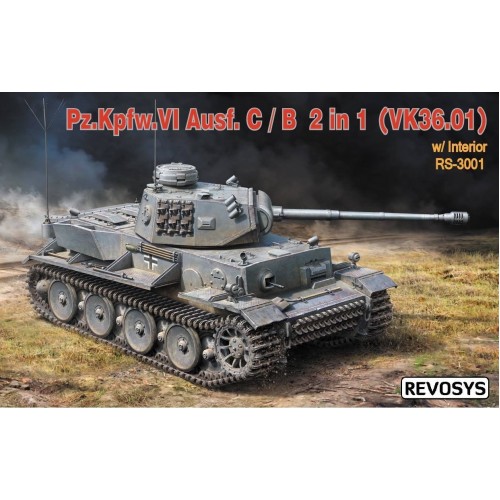 1/35 REVOSYS  Pz.Kpfw.VI Ausf.C/B (VK36.01) w/Interior RS3001 