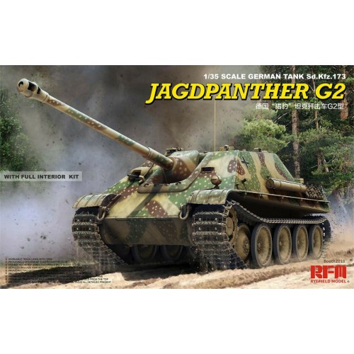 1/35 Rye Field Model Sd.Kfz173 Jagdpanther G2 with full interior RFM5022