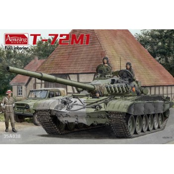 1/35 Amusing Hobby T-72M1 Main Battle Tank Full Interior kit AH35A038