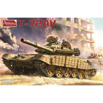 1/35 Amusing Hobby T-72AV Main Battle Tank Full Interior kit AH35A041