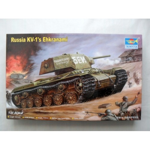 1/35 Tumpeter Russian KV-1's Ehkranami 00357