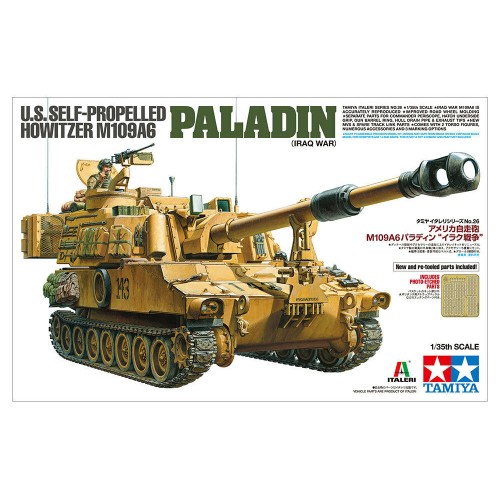 1/35 Tamiya US Self Propelled BB M109A6 Paladin Iraq War 37026