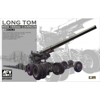 1/35 AFV Club M-59 155mm Cannon Long Tom 35009