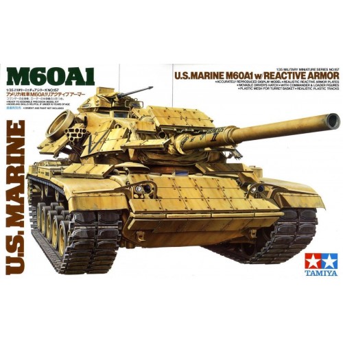 1/35 Tamiya  U.S. Marine M60A1 with Reactive Armor 35157