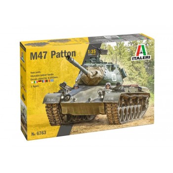 1/35 Italeri American Medium Tank M47 Patton - 1 figure 6763