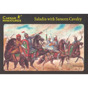 1/72 Caesar Miniatures Saladin with Saracen Cavalry 018