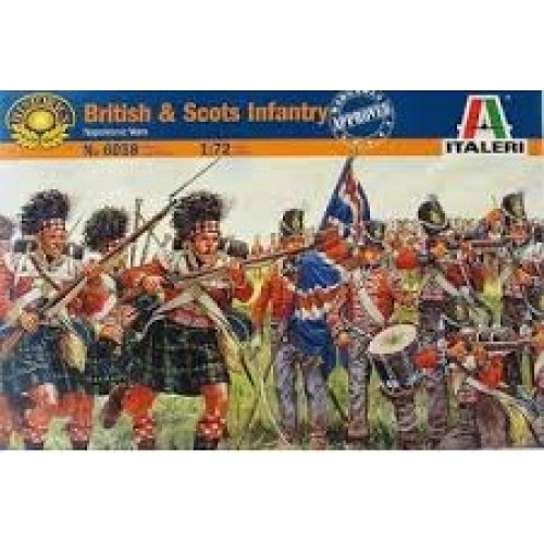 1/72 Italeri British and Scots Infantry 6058