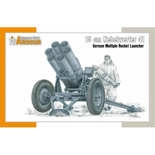 1/72 Special Hobby 15 cm Nebelwerfer 41 German Multiple Rocket 72026