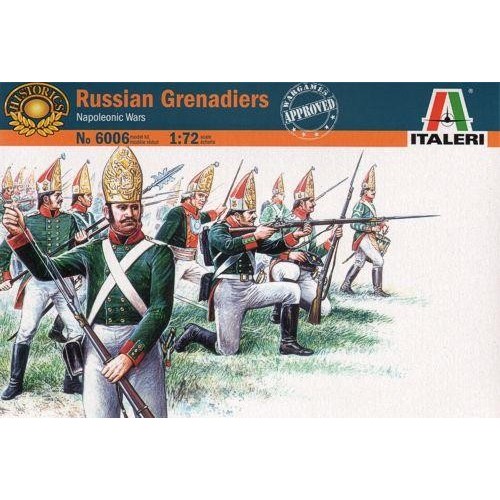 1/72 Italeri Russian Grenadiers Napoleonic Wars 6006
