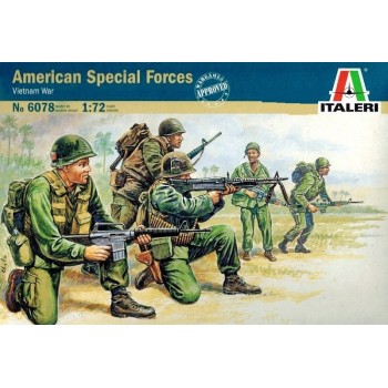 1/72 Italeri  American Special Forces Vietnam War 6078