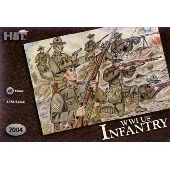 1/72 Hat WWI U.S Infantry 7004