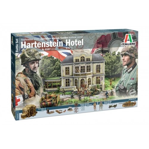 1/72 Italeri Battleset: Operation „Market / Garden“ Hartenstein Hotel, September 1944 6107