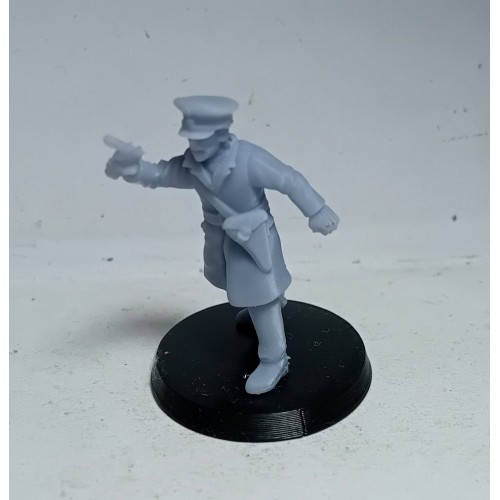 28 mm Greek Officer WW2 unpainted